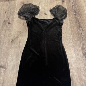 Black homecoming dress